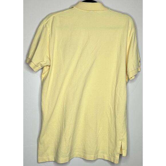 Polo Ralph Lauren Big Pony Double Dual Match #2 Yellow Polo Shirt Mens Medium - Picture 6 of 8
